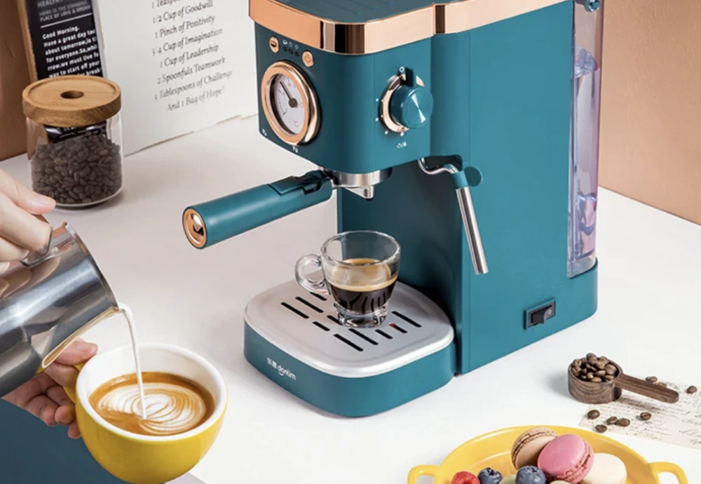 small espresso machine with grinder